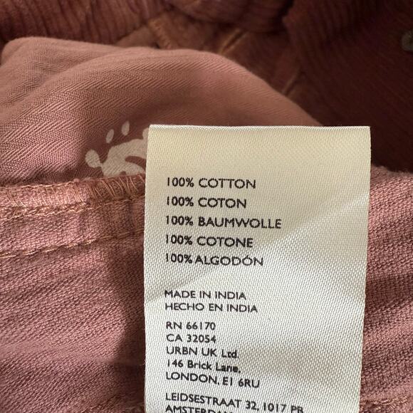 Free People barrel jeans corduroy We The Free pants boho wide-leg streetwear - Picture 7 of 8